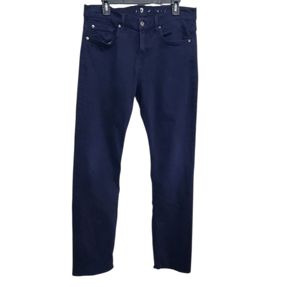 Seven For All Mainkind Navy Blue Mens Pants. Size 33. - Picture 3 of 13